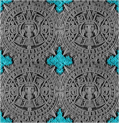 Image aztec calendar